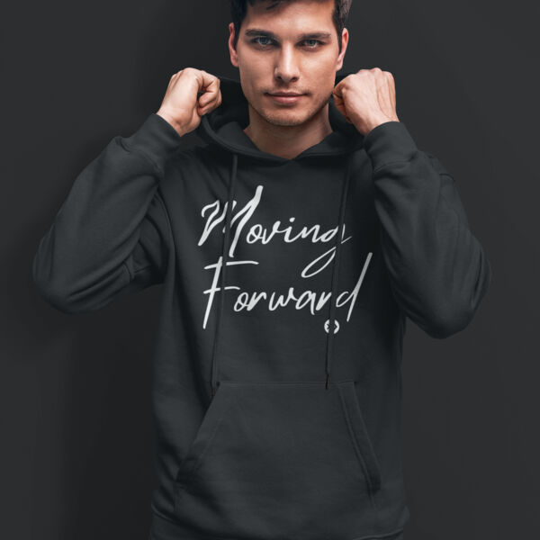 Moving Forward  - Unisex Fleece Hooded Sweatshirt Thumbnail