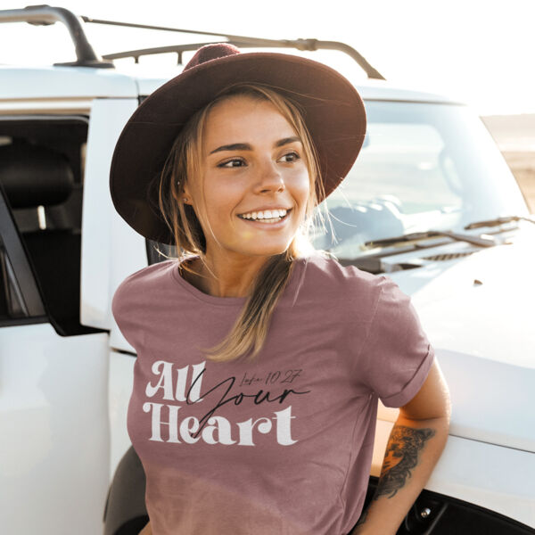 All Your Heart  - Unisex Jersey Tee - Unisex Jersey Tee Thumbnail