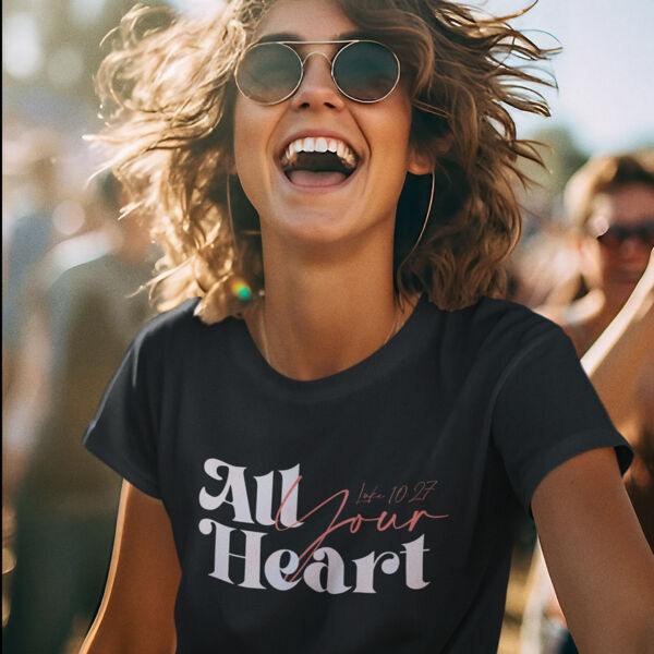 All Your Heart  - Unisex Jersey Tee - Unisex Jersey Tee Thumbnail