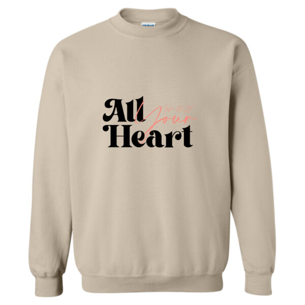 All Your Heart - Heavy Blend™ Crewneck Sweatshirt Thumbnail